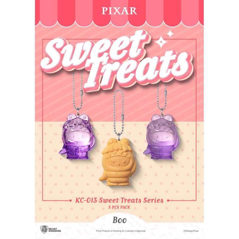 SPOTT-GR Pixar Sweet Treats Series - Μπρελόκ (3-Pack) με Ύψος 4cm