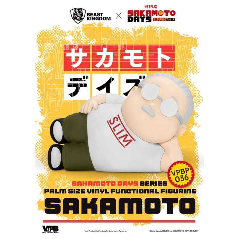 SPOTT-GR Sakamoto Days - Κουμπαράς Βινυλίου Taro Sakamoto με Ύψος 14cm