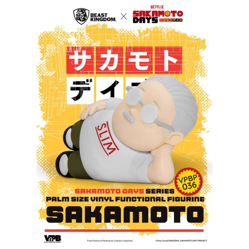 SPOTT-GR Sakamoto Days - Κουμπαράς Βινυλίου Taro Sakamoto με Ύψος 14cm