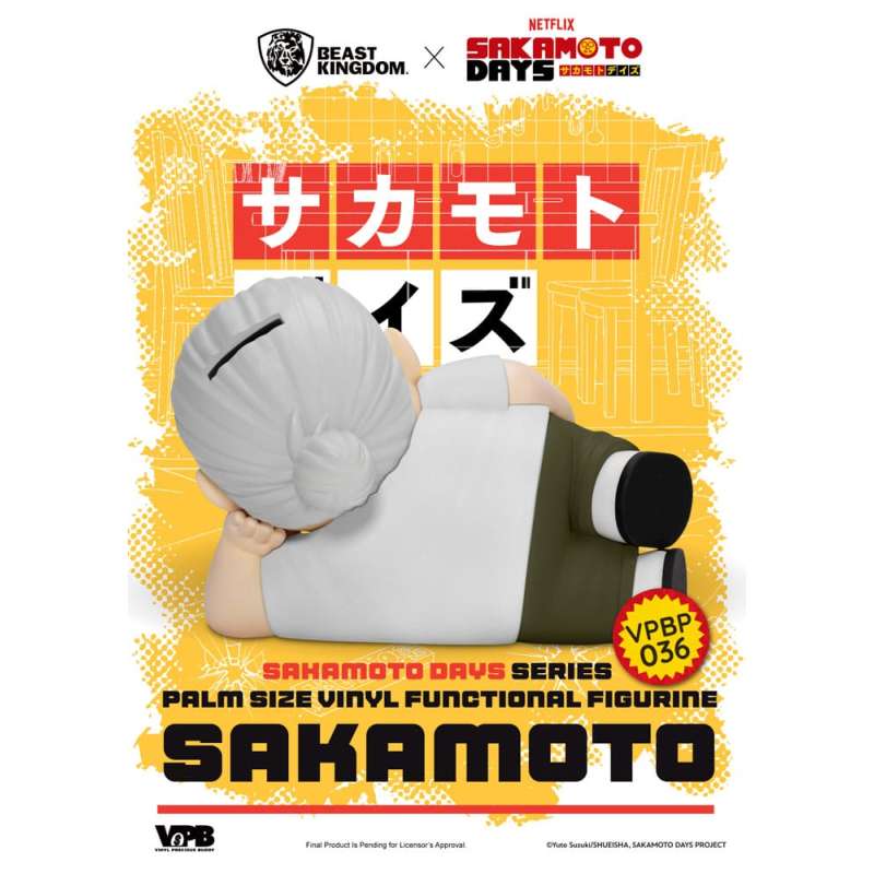 SPOTT-GR Sakamoto Days - Κουμπαράς Βινυλίου Taro Sakamoto με Ύψος 14cm