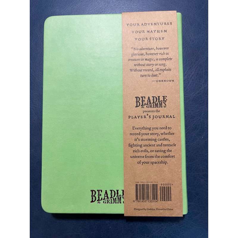 SPOTT-GR Guide Book (Μεγέθους A5) Player's Journal Sage Green Shield
