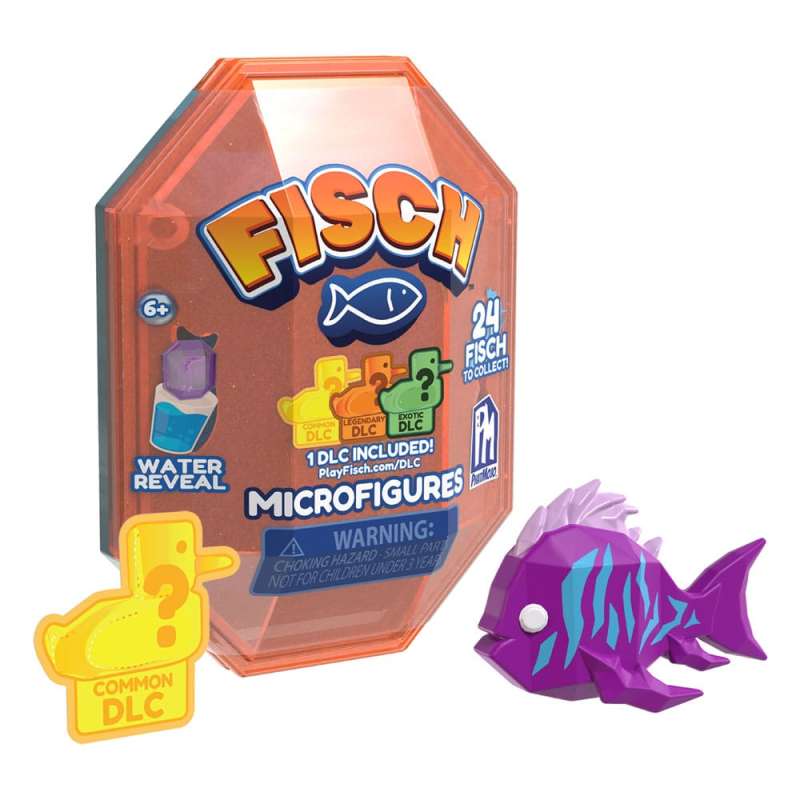 SPOTT-GR Fisch - Μίνι Φιγούρες με Ύψος 5cm Display (Σετ 24 Τεμάχια)