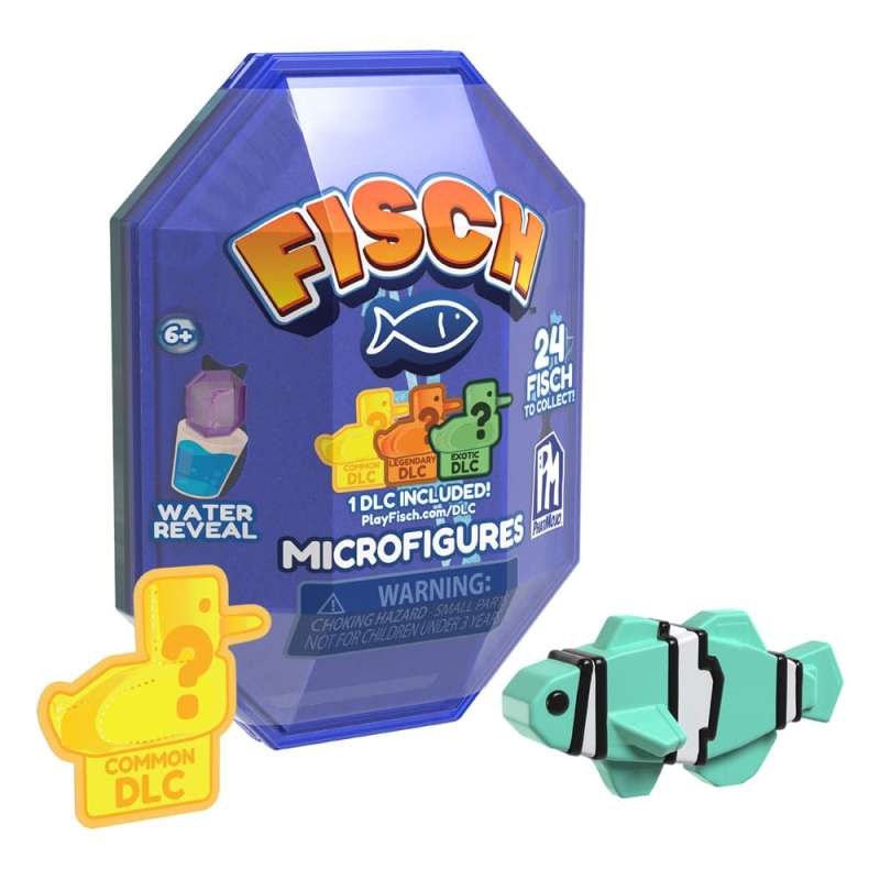 SPOTT-GR Fisch - Μίνι Φιγούρες με Ύψος 5cm Display (Σετ 24 Τεμάχια)