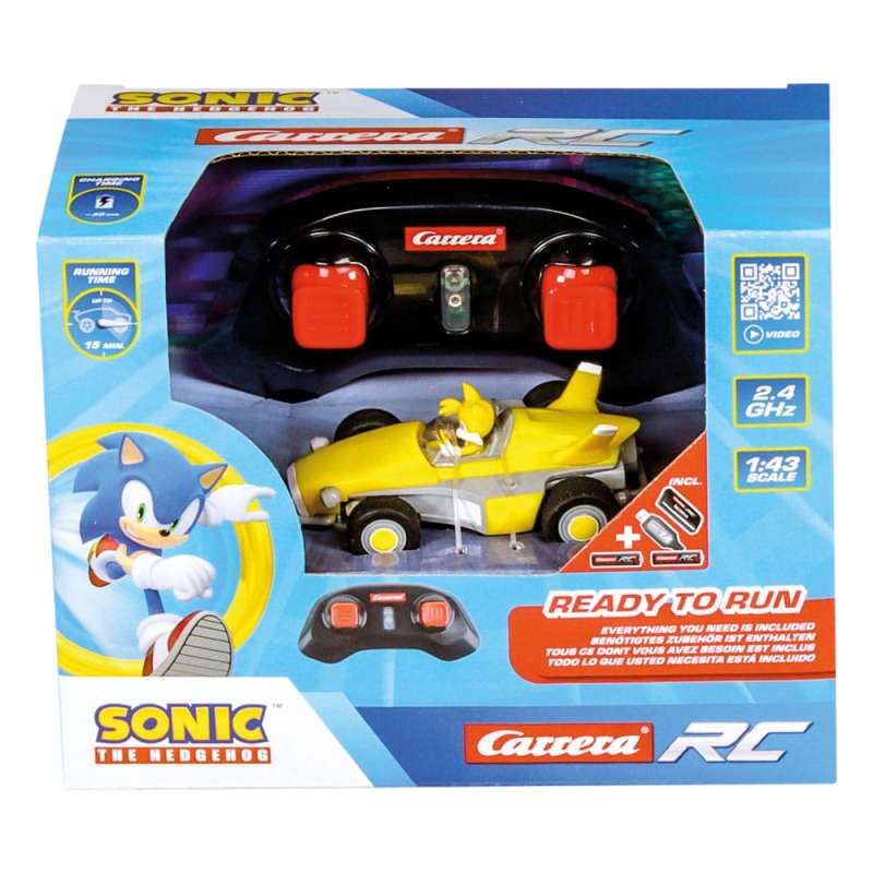 SPOTT-GR Sonic the Hedgehog - Τηλεκατευθυνόμενο (Αναλογία 1/43) 2.4GHz Mini Tails