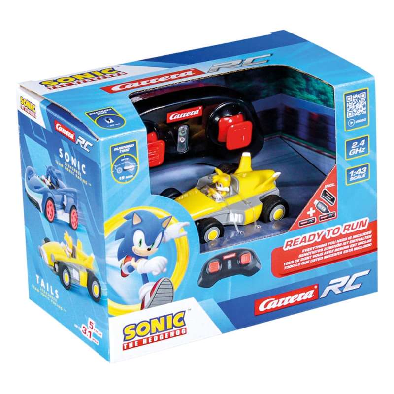 SPOTT-GR Sonic the Hedgehog - Τηλεκατευθυνόμενο (Αναλογία 1/43) 2.4GHz Mini Tails