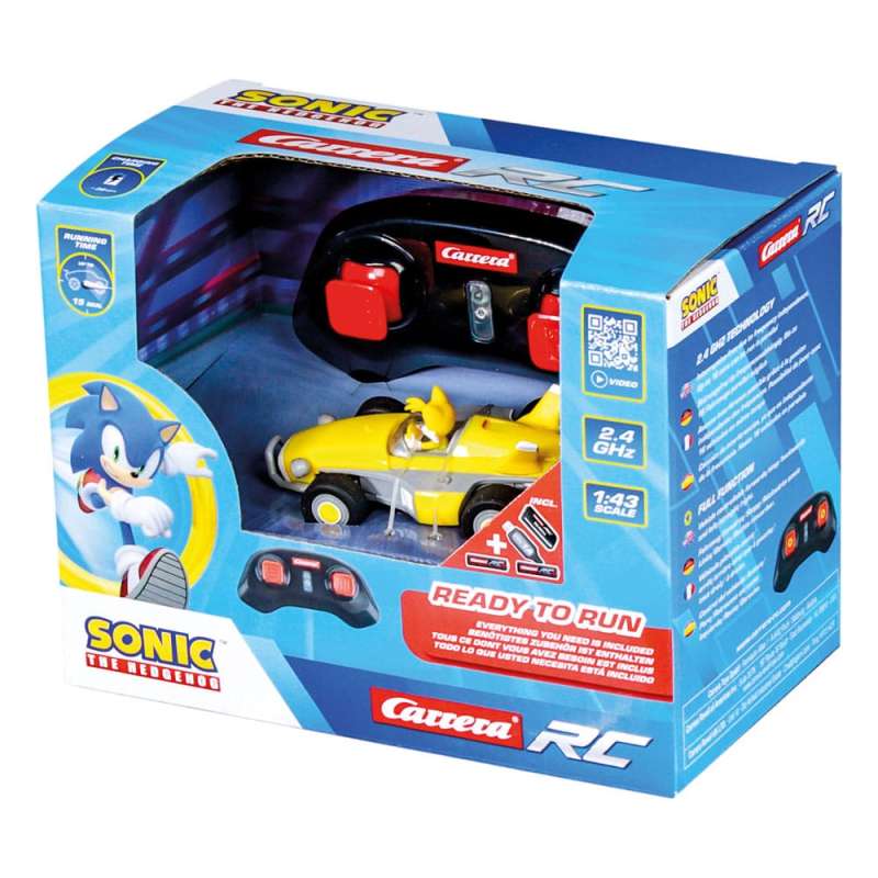 SPOTT-GR Sonic the Hedgehog - Τηλεκατευθυνόμενο (Αναλογία 1/43) 2.4GHz Mini Tails