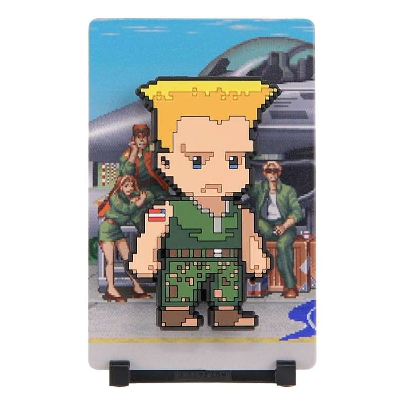 SPOTT-GR Street Fighter 2 FiGGYZ - Συλλεκτικό Μαγνητάκι Guile με Ύψος 11cm