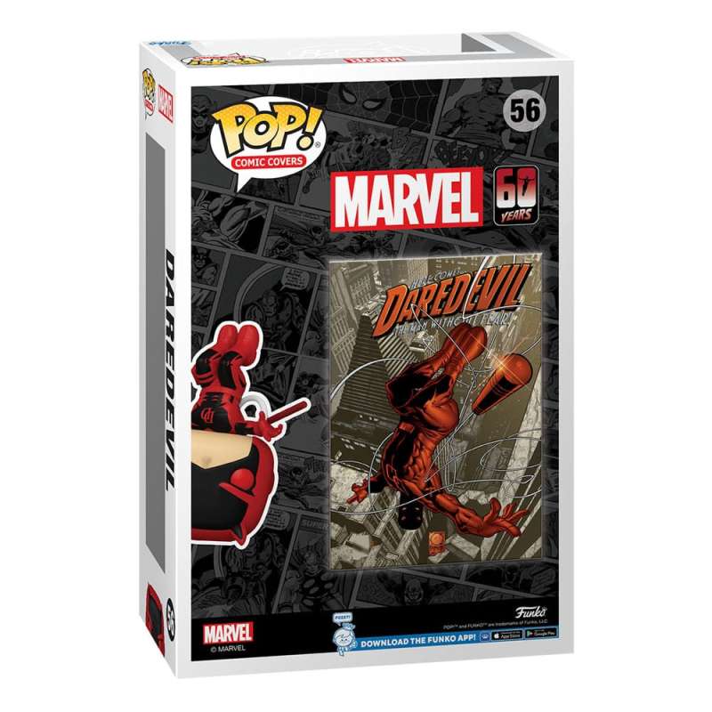 SPOTT-GR Daredevil 60th Anniversary POP! Comic Cover Vinyl Figure Daredevil #1 9 cm