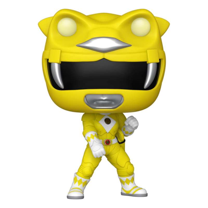 SPOTT-GR Mighty Morphin Power Rangers: The Movie POP! Movies Vinyl Figures Yellow Ranger (GITD) 9 cm