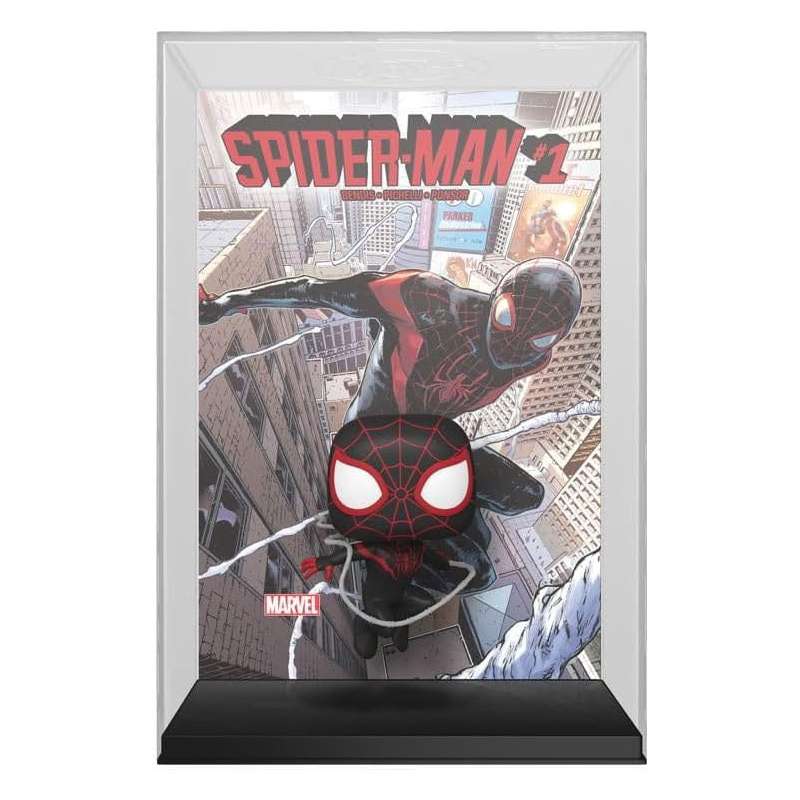 SPOTT-GR Spider-Man POP! Comic Cover Vinyl Figure Spider-Man 2016 #1 9 cm