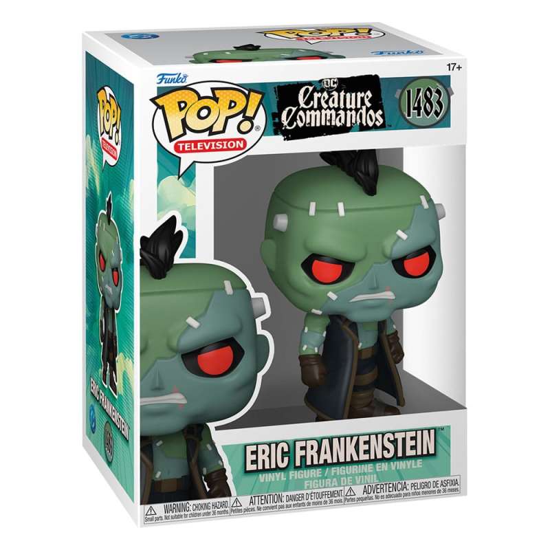 SPOTT-GR Creature Commandos POP! TV Vinyl Figure Eric Frankenstein 9 cm
