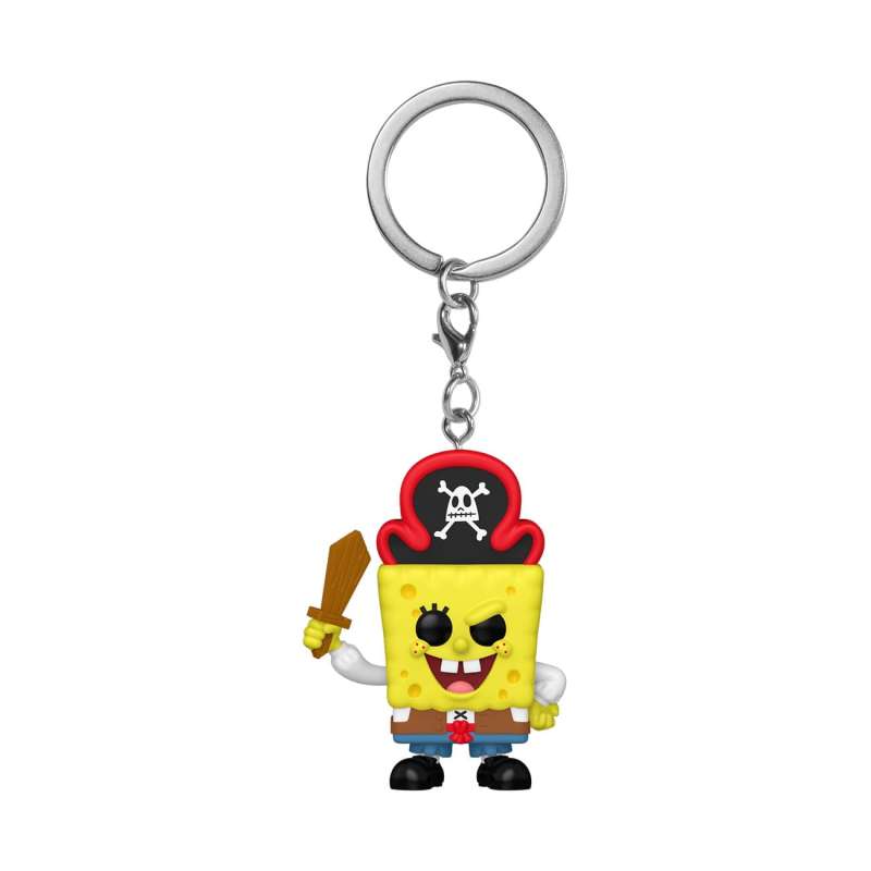 SPOTT-GR The SpongeBob Movie (2025) POP! - Μπρελόκ Βινυλίου Μπομπ Σφουγγαράκης με Ύψος 4cm Display (Σετ 12 Τεμάχια)