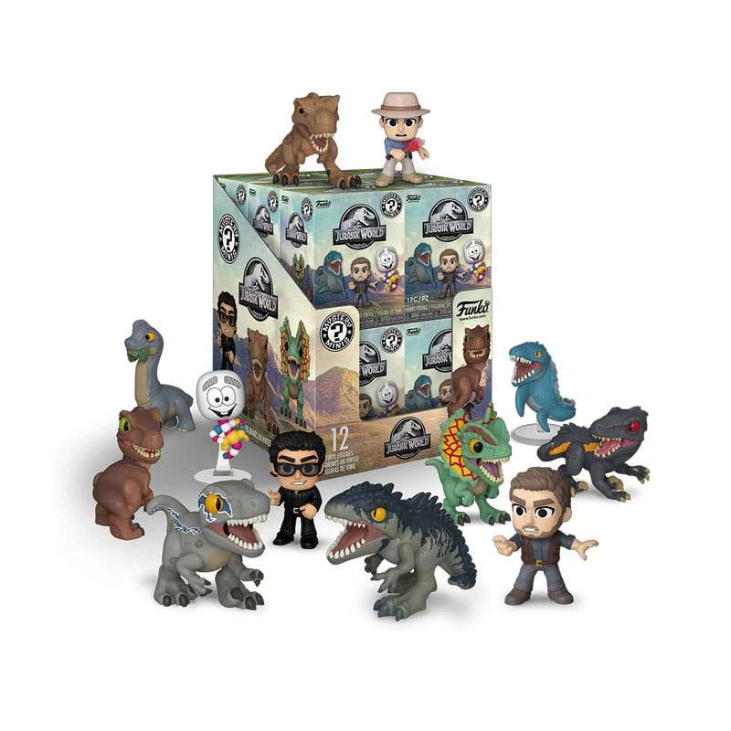 SPOTT-GR Jurassic World - Μίνι Φιγούρες P&W με Ύψος 5cm Display (Σετ 12 Τεμάχια)
