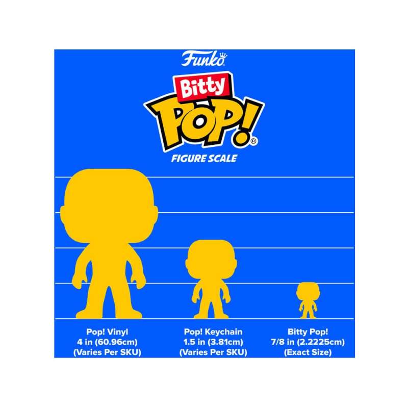 SPOTT-GR Harry Potter Bitty POP! - Φιγούρες Βινυλίου Harry & Ginny Μεγέθους 2.5cm (2-Pack)