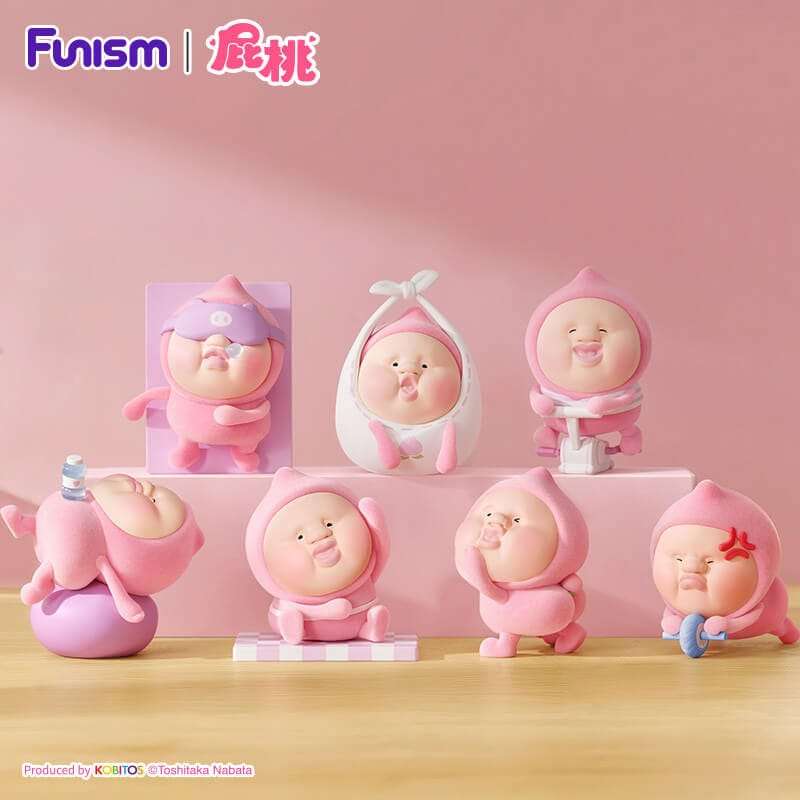 SPOTT-GR Kobitos Blind Box - Μίνι Φιγούρες Gym Challenges Series με Ύψος 8cm Display (Σετ 6 Τεμάχια)
