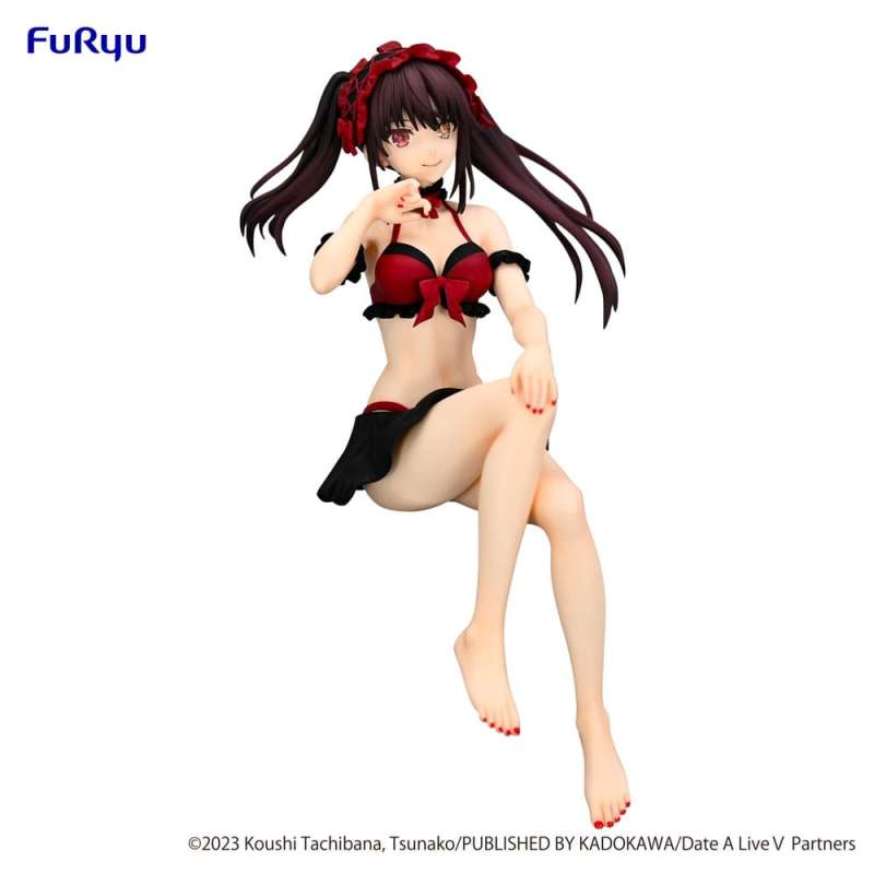 SPOTT-GR Date A Live Noodle Stopper - Φιγούρα PVC Kurumi Tokisaki Swimsuit Ver. με Ύψος
