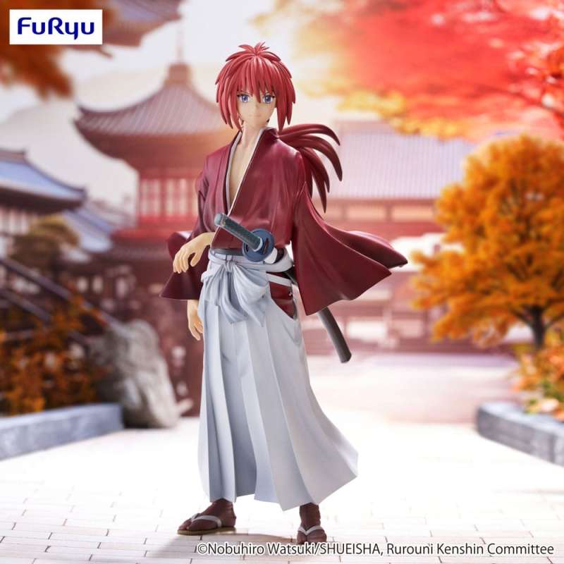 SPOTT-GR Rurouni Kenshin: Meiji Kenkaku Romantan Trio-Try-iT - Φιγούρα PVC Kenshin Himura με Ύψος 19cm