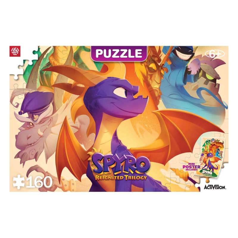 SPOTT-GR Spyro Reignited Trilogy Kids Puzzle Heroes (160 Κομμάτια)