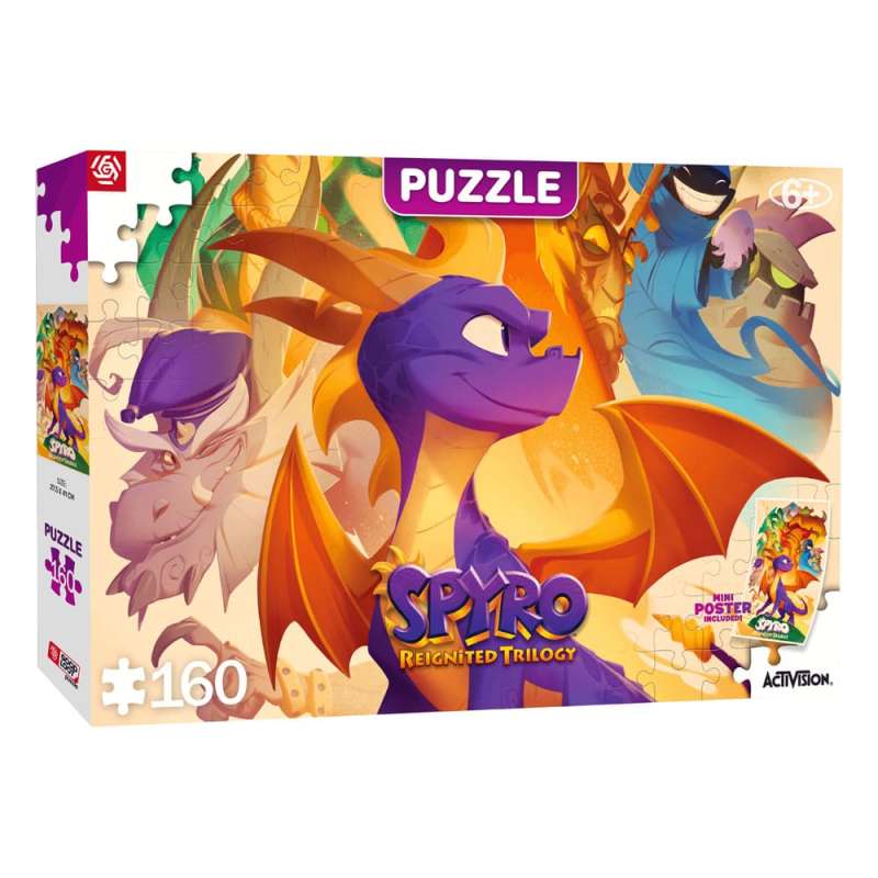 SPOTT-GR Spyro Reignited Trilogy Kids Puzzle Heroes (160 Κομμάτια)
