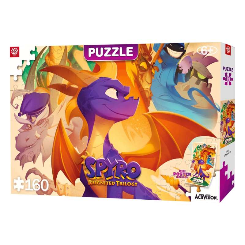 SPOTT-GR Spyro Reignited Trilogy Kids Puzzle Heroes (160 Κομμάτια)