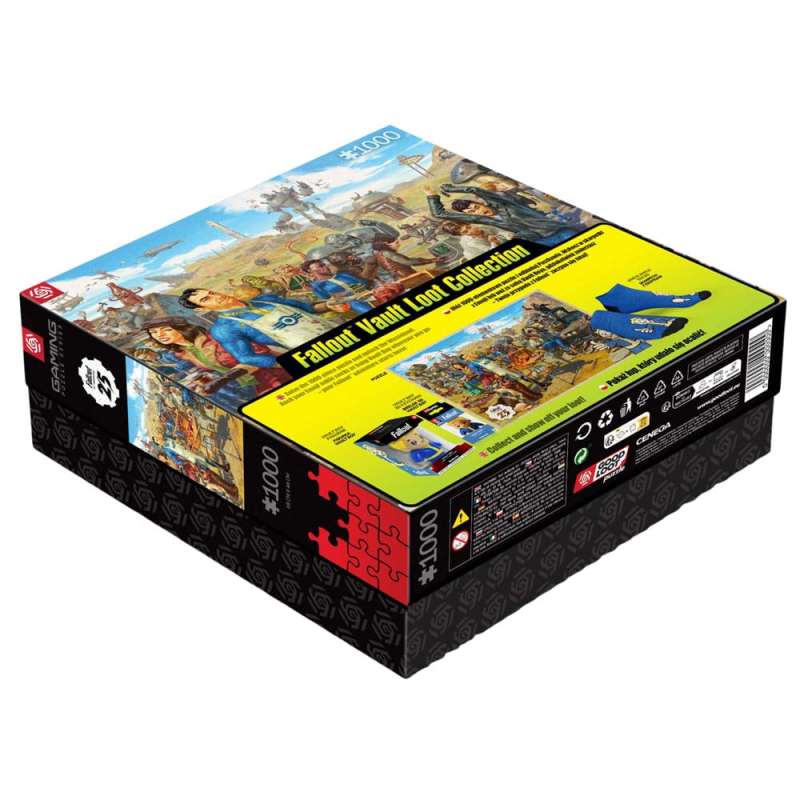 SPOTT-GR Fallout Vault Loot Collection - Σετ με Puzzle, Κάλτσες, Φιγούρες και Μπρελόκ Θεματικής Fallout