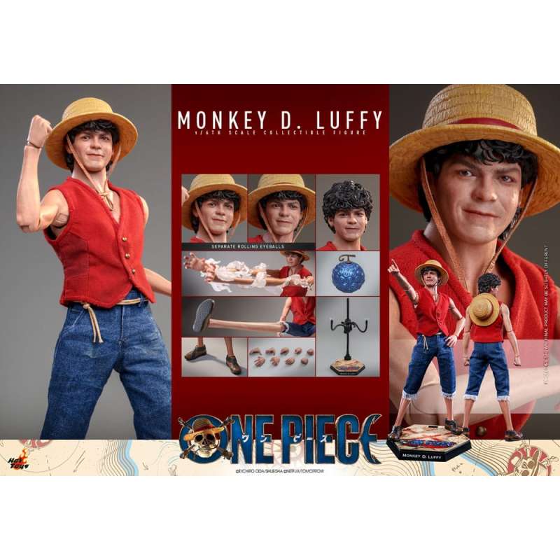 SPOTT-GR One Piece (Netflix) Action Figure 1/6 Monkey D. Luffy 31 cm