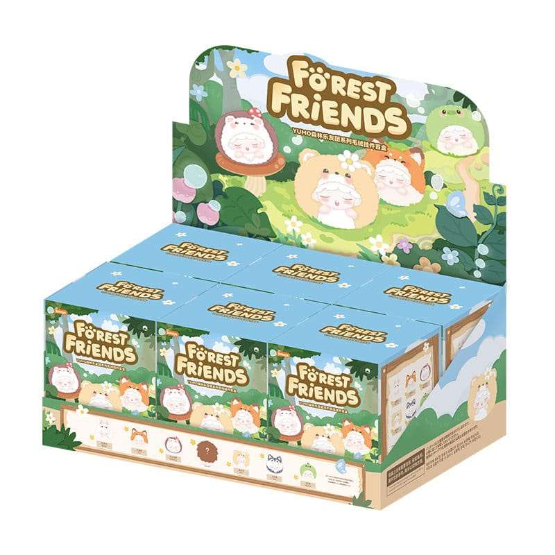SPOTT-GR Yumo: Forest Friends Series Blind Box - Φιγούρες με Ύψος 13cm Display (Σετ 6 Τεμάχια)