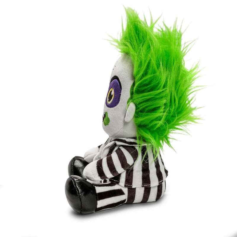 SPOTT-GR Beetlejuice Phunny Plush Figure Beetlejuice Sitting with Striped Outfit 18 cm