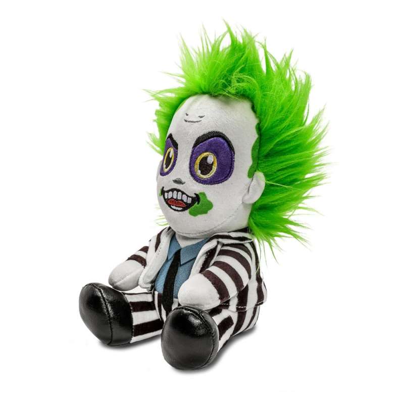 SPOTT-GR Beetlejuice Phunny Plush Figure Beetlejuice Sitting with Striped Outfit 18 cm