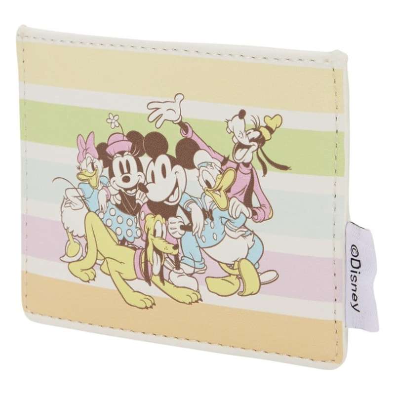 SPOTT-GR Loungefly Disney - Πορτοφολάκι για Κάρτες (Cardholder) Mickey and Friends Rainbow Stripes