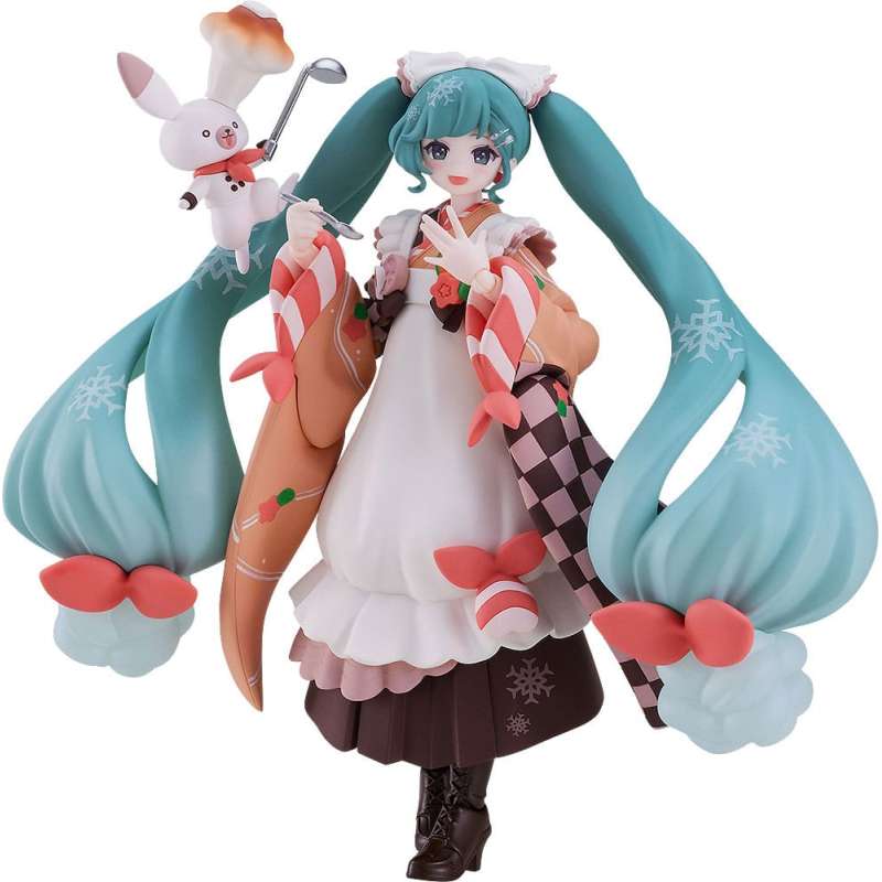 SPOTT-GR Character Vocal Series 01: Hatsune Miku Figma - Φιγούρα Δράσης Snow Miku: Winter Delicacy Ver. με Ύψος 14cm