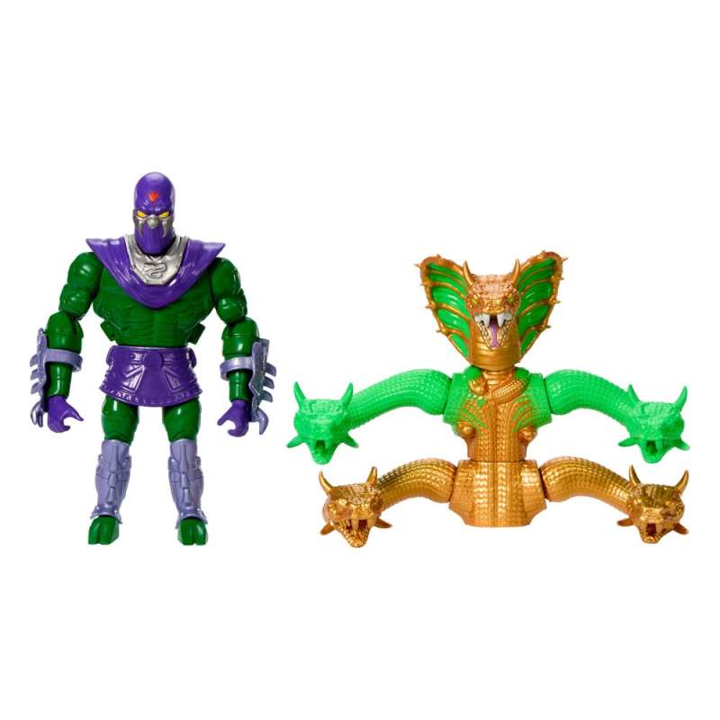SPOTT-GR MOTU x TMNT: Turtles of Grayskull Deluxe Action Figure King Hiss 14 cm