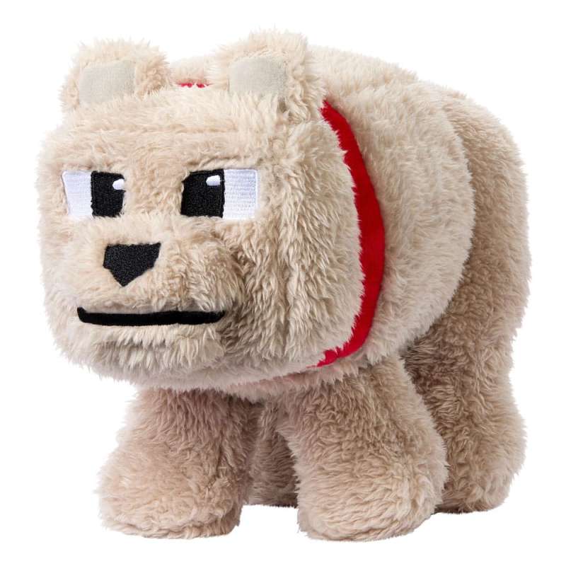 SPOTT-GR A Minecraft Movie - Λούτρινο Dennis the Wolf με Ύψος 20cm