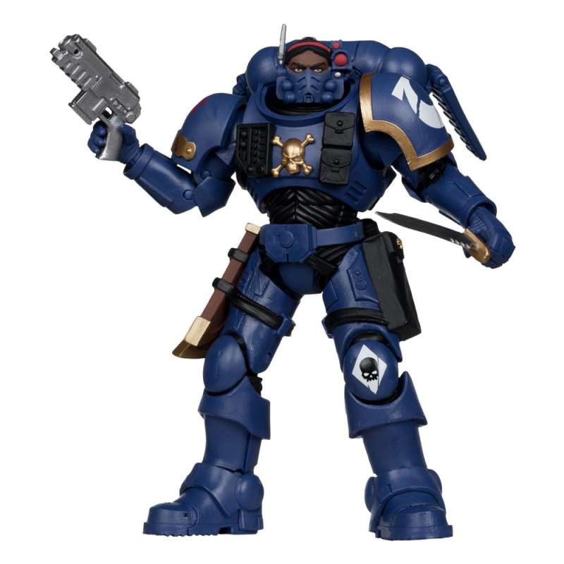 SPOTT-GR Warhammer 40,000 Action Figure Lieutenant in Phobos Armor (Ultramarines) 18 cm