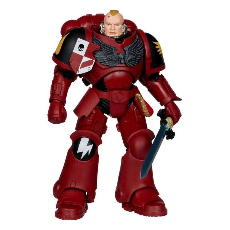 SPOTT-GR Warhammer 40,000 Action Figure Assault Intercessor Sergeant (Blood Angel) 18 cm