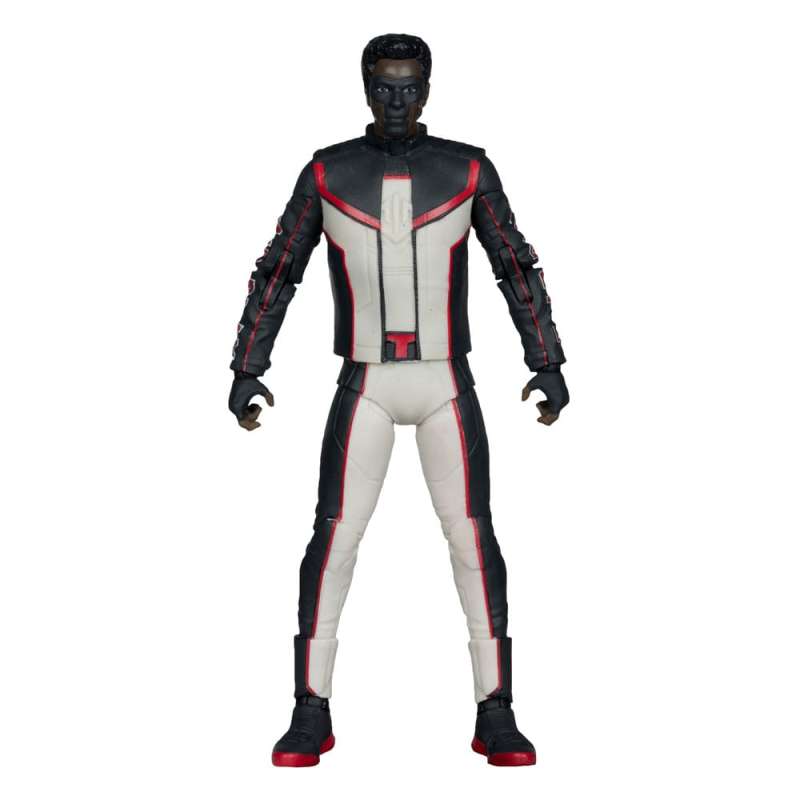 SPOTT-GR Superman (2025) DC Multiverse Deluxe Theatrical Edition Action Figure Mr. Terrific (Red Platinum Edition) 18 cm