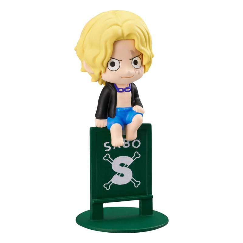 SPOTT-GR One Piece Ochatomo Series - Φιγούρα Pirates Vacance 4cm (Σετ 8 Τεμαχίων)