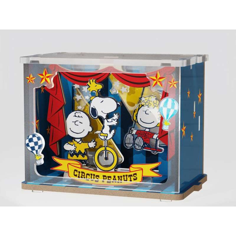SPOTT-GR Peanuts Puremind - Κιτ Μοντελισμού DIY Mini Scene Talent Show