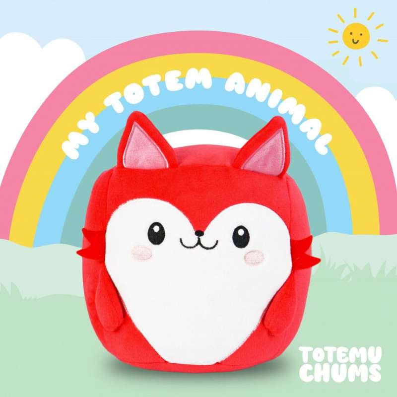 SPOTT-GR Totemu Chums Cute ´n´ Kawaii - Λούτρινη Αλεπού με Ύψος 19cm