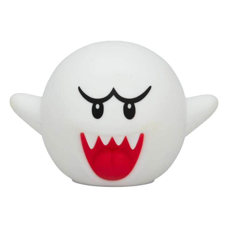 SPOTT-GR Super Mario - Φωτιστικό SquishyGlo Silicon Boo με Ύψος 14cm