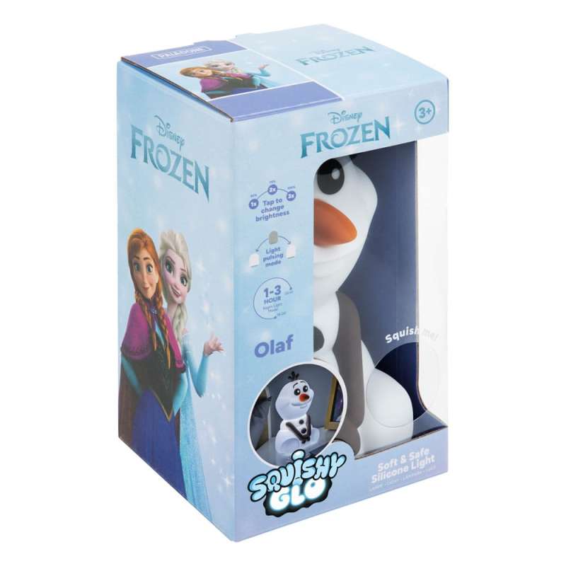 SPOTT-GR Frozen - Φωτιστικό SquishyGlo Silicon Όλαφ με Ύψος 15cm