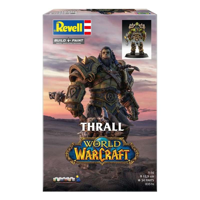 SPOTT-GR World of Warcraft - Κιτ Μοντελισμού Gift Set (Αναλογία 1/16) The Orc Thrall Μεγέθους 13cm
