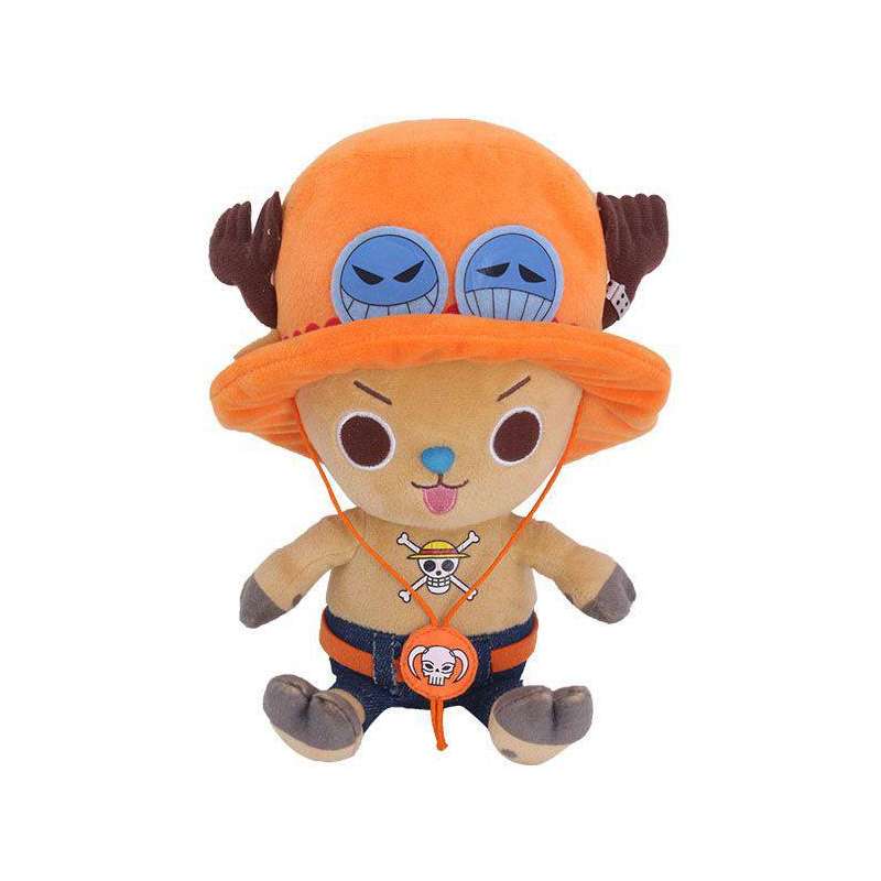 SPOTT-GR One Piece - Λούτρινο Chopper x Ace με Ύψος 20cm