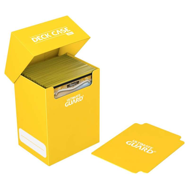 SPOTT-GR Ultimate Guard Deck Case 80+ - Yellow