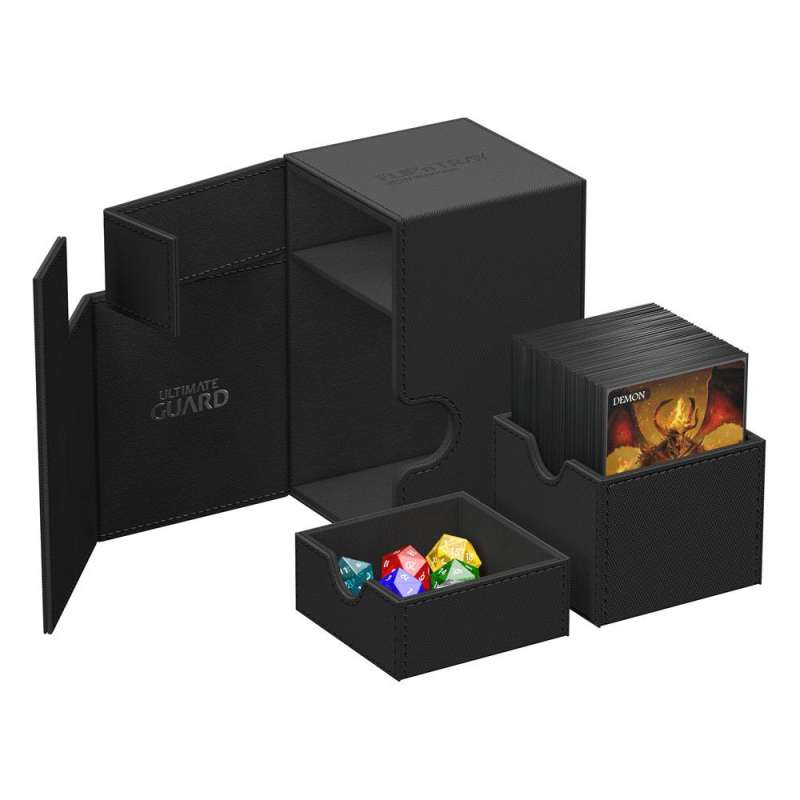 SPOTT-GR Ultimate Guard Flip'n'Tray 100+ Xenoskin - Black