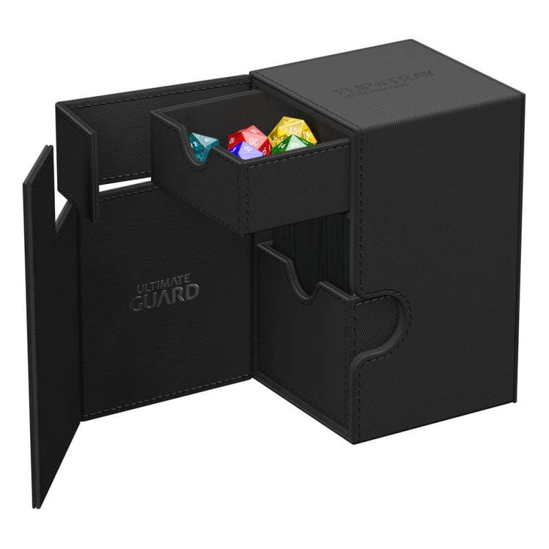 SPOTT-GR Ultimate Guard Flip'n'Tray 100+ Xenoskin - Black