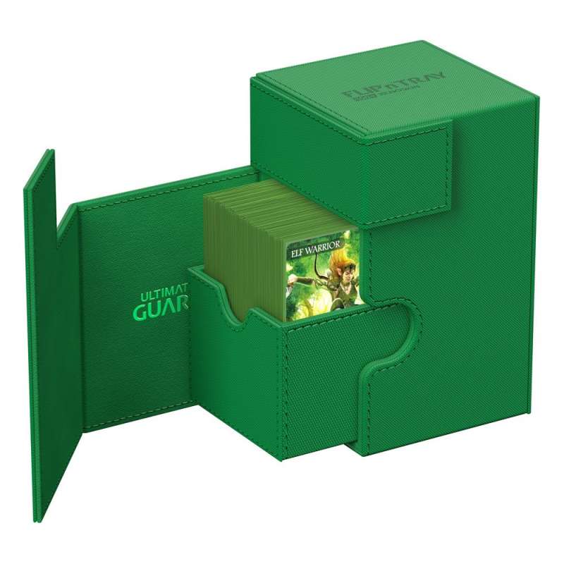 SPOTT-GR Ultimate Guard Flip'n'Tray 100+ Xenoskin - Green