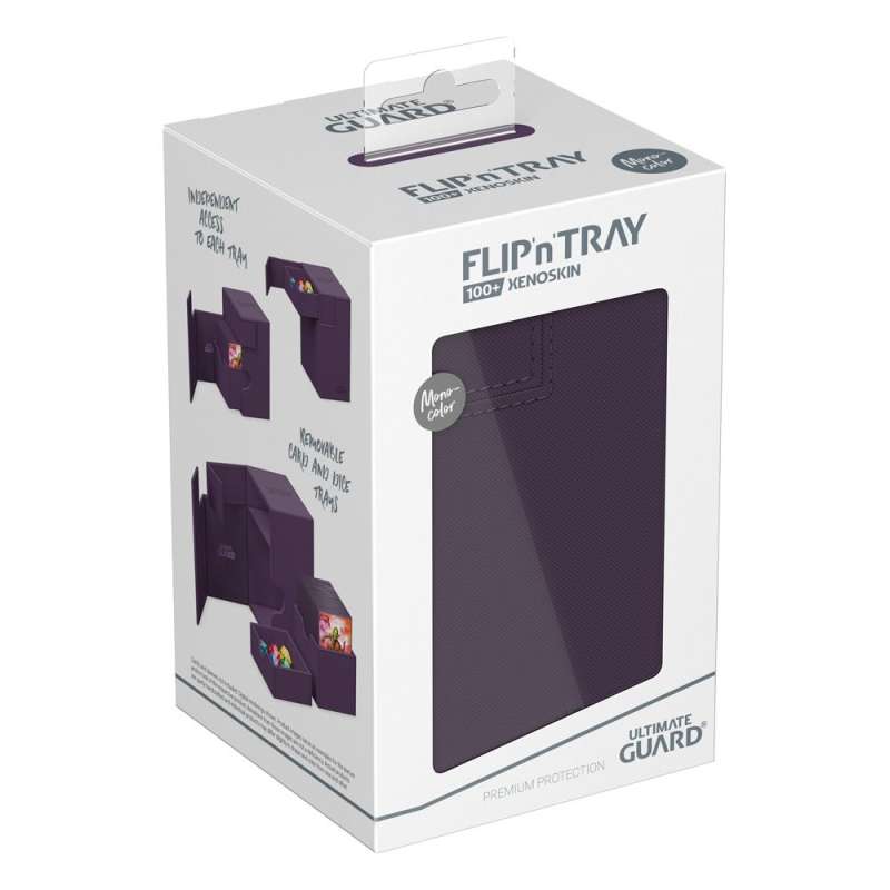 SPOTT-GR Ultimate Guard Flip'n'Tray 100+ Xenoskin - Purple