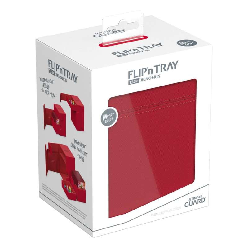 SPOTT-GR Ultimate Guard Flip'n'Tray 133+ Xenoskin - Red