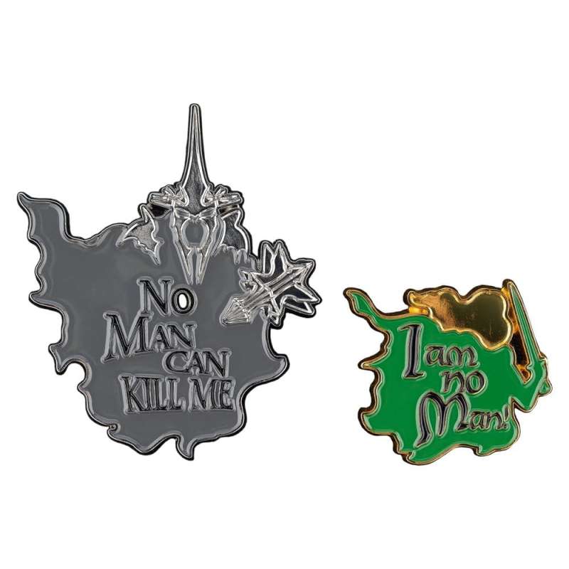 SPOTT-GR Lord of the Rings Collectors - Κονκάρδες No Man Can Kill Me & I Am No Man! Μεγέθους 7cm (2-Pack)